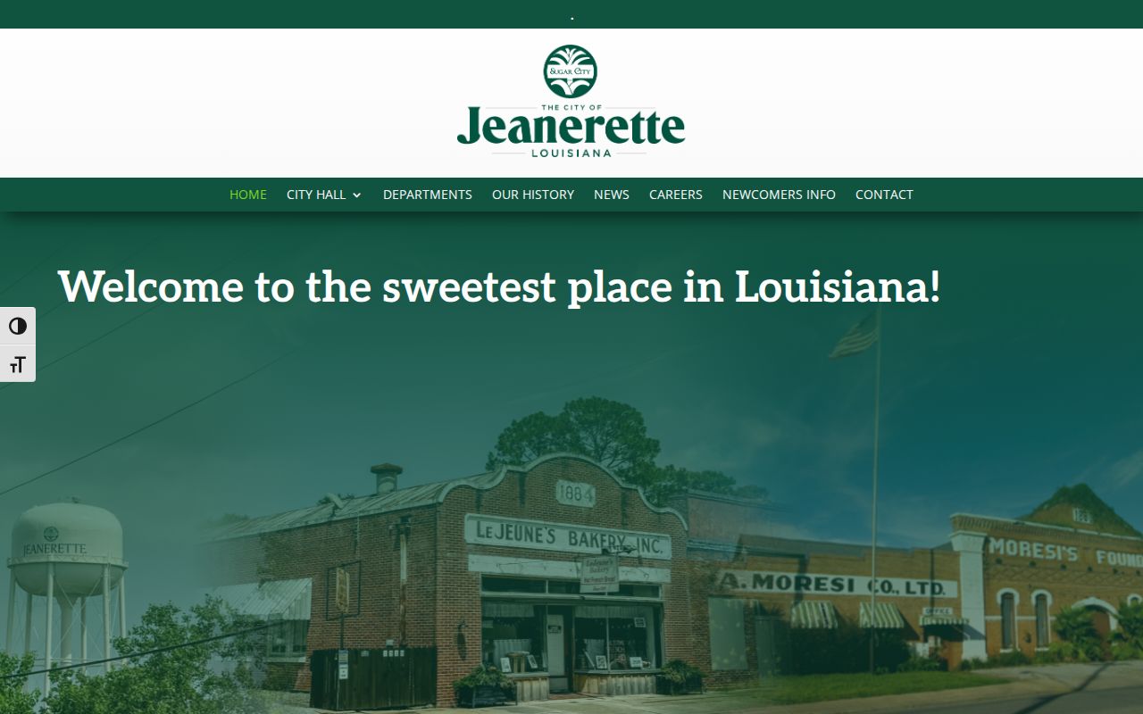 Official City of Jeanerette website
